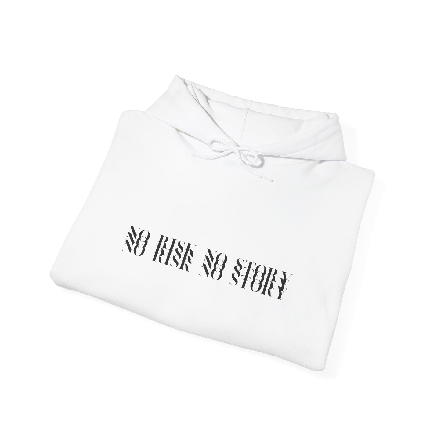 No Risk No Story Hoodie – MindSpark Motivational Streetwear