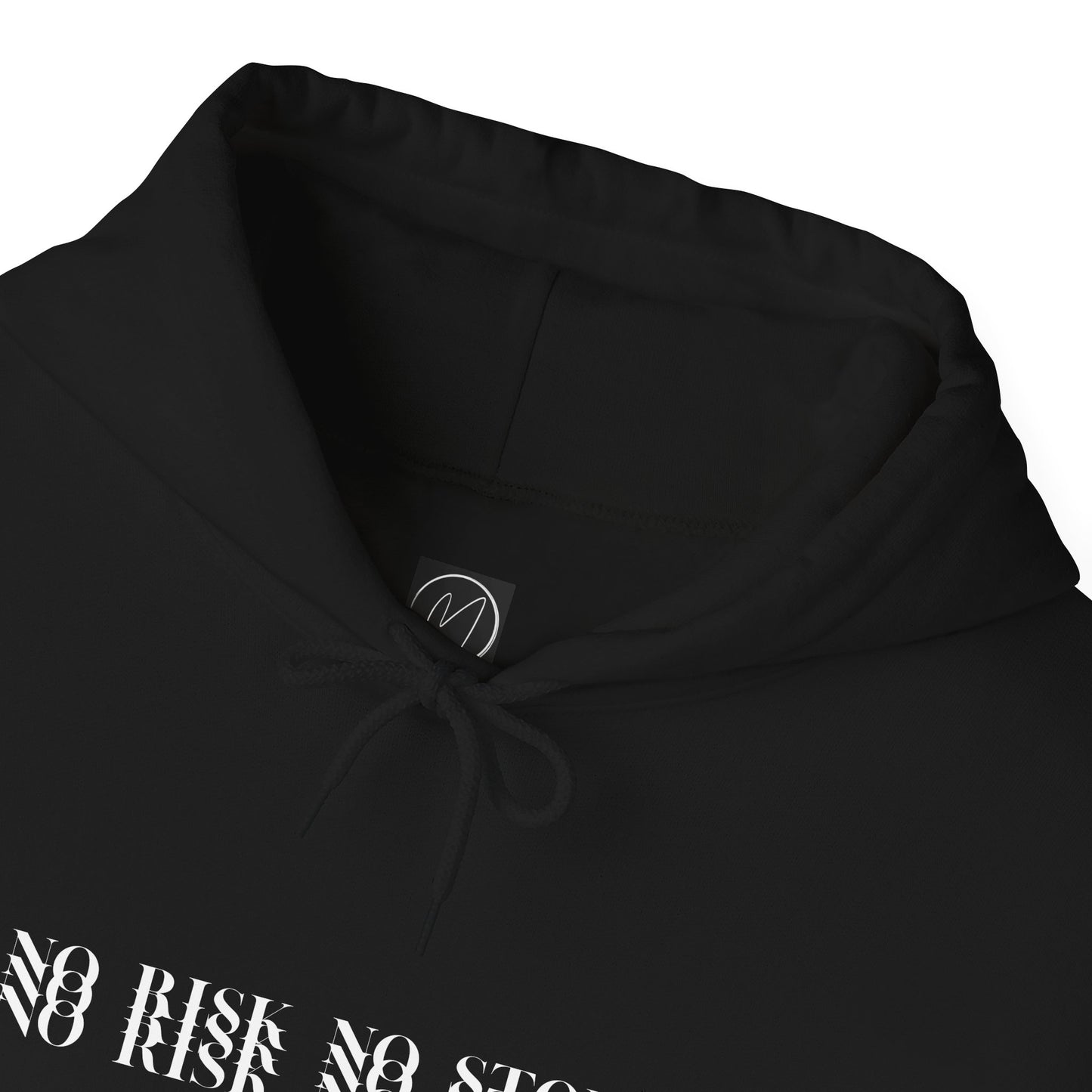 No Risk No Story Hoodie – MindSpark Motivational Streetwear