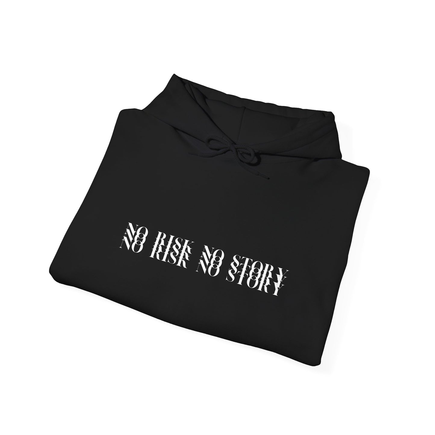 No Risk No Story Hoodie – MindSpark Motivational Streetwear