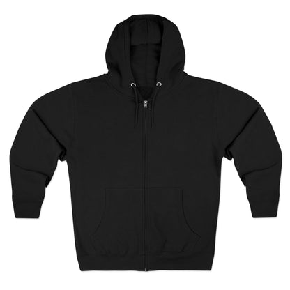 Discipline Over Motivation Zip Hoodie – MindSpark Motivational Streetwear